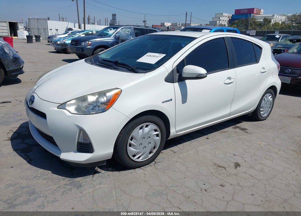 2012 TOYOTA PRIUS C TWO VIN: JTDKDTB33C1513148