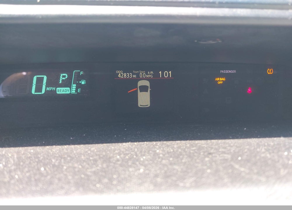 2012 TOYOTA PRIUS C TWO VIN: JTDKDTB33C1513148