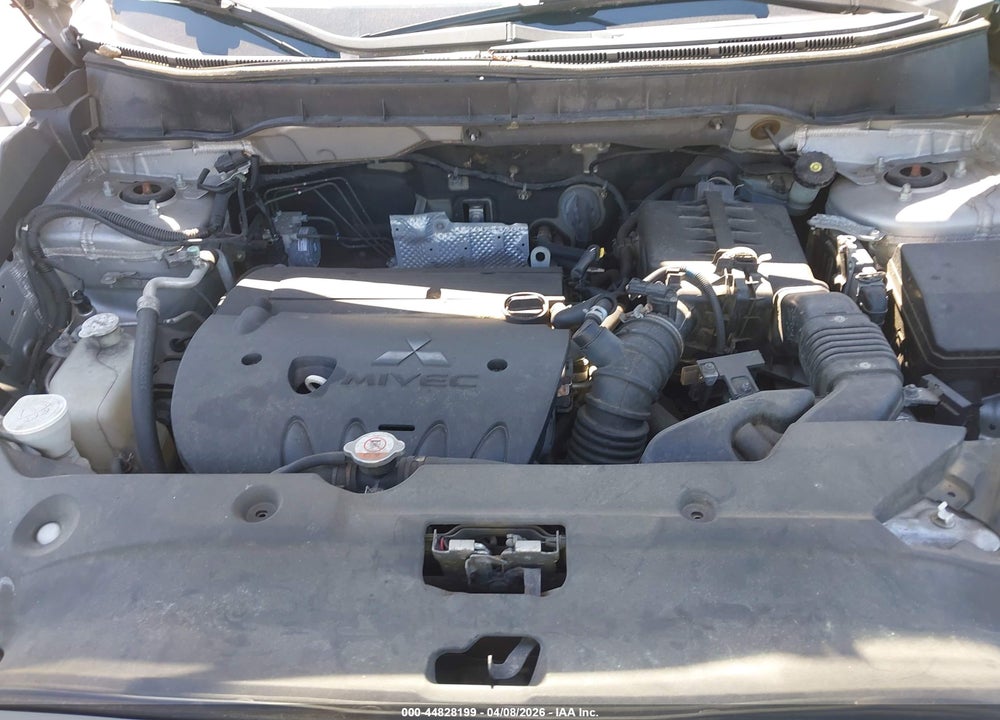 2014 MITSUBISHI OUTLANDER SPORT ES VIN: 4A4AP3AU4EE031886