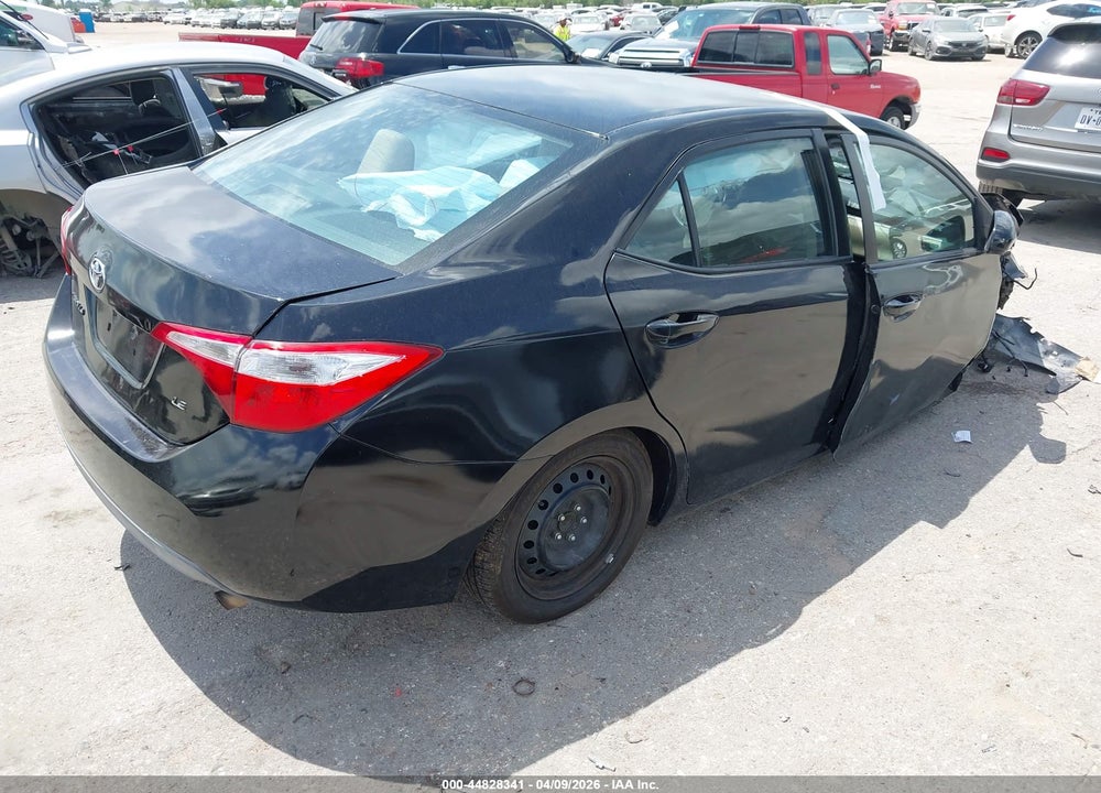 2015 TOYOTA COROLLA LE VIN: 5YFBURHE2FP352223