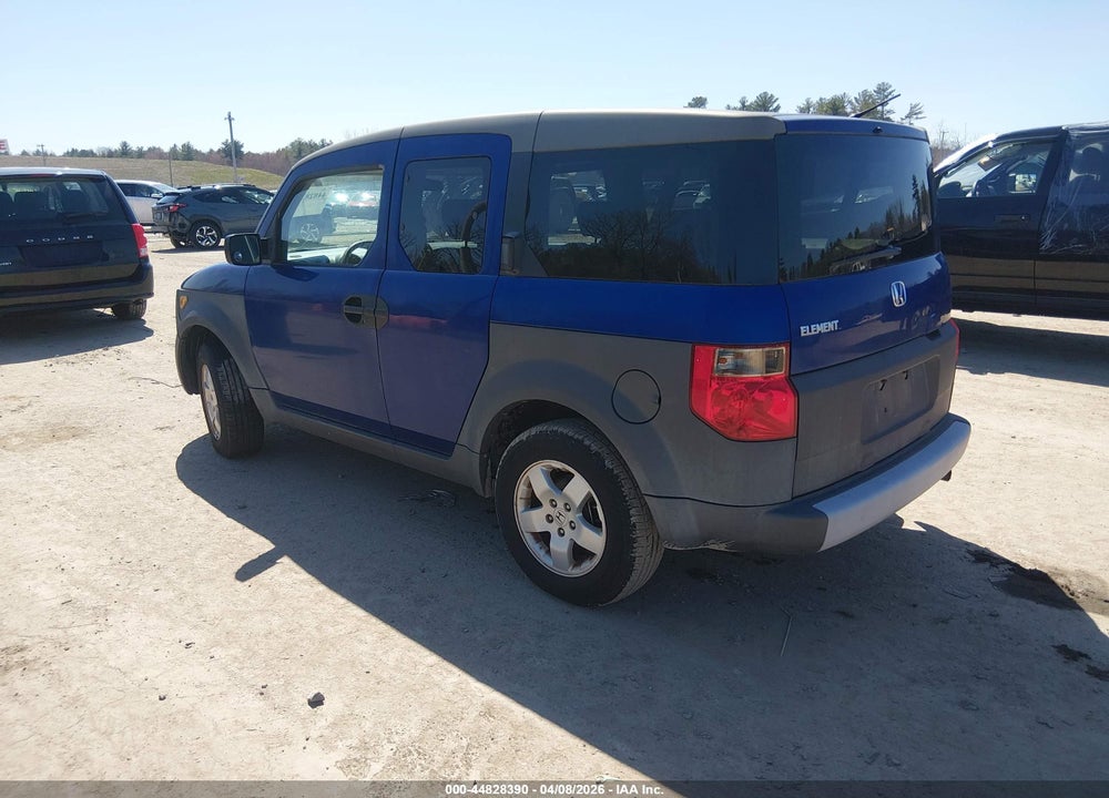2004 HONDA ELEMENT EX VIN: 5J6YH18564L005445