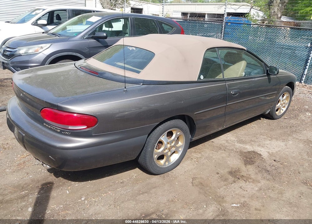 2000 CHRYSLER SEBRING JXI VIN: 3C3EL55H3YT303799