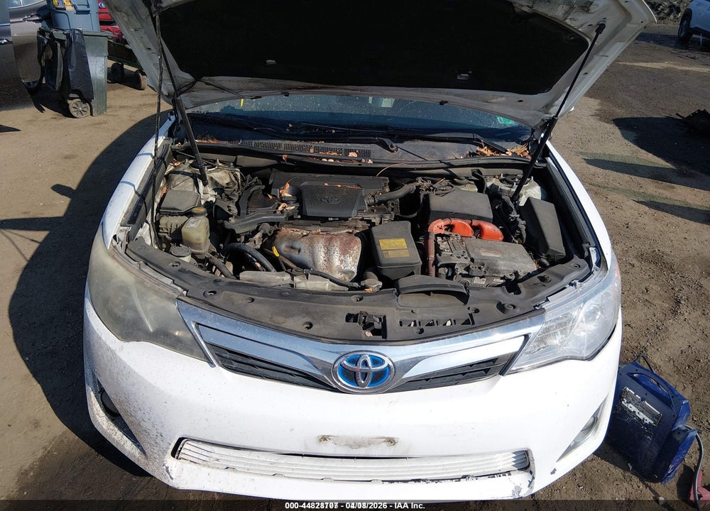 2012 TOYOTA CAMRY HYBRID XLE VIN: 4T1BD1FK6CU043908