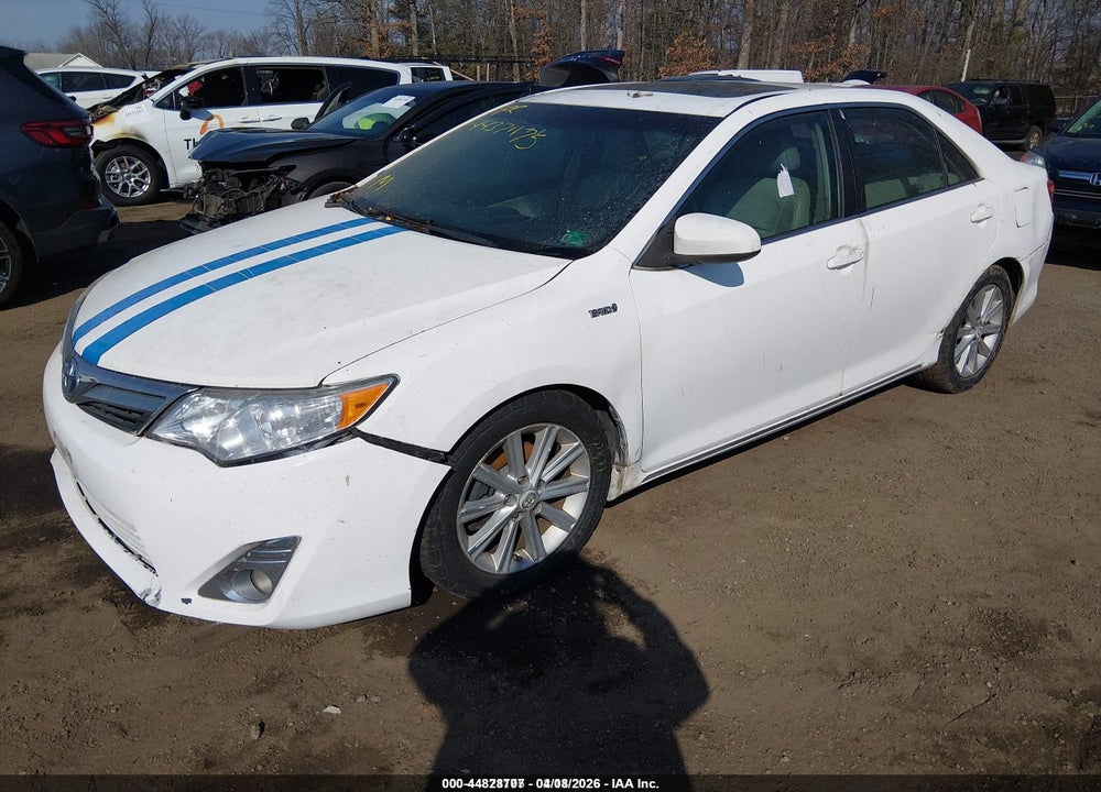 2012 TOYOTA CAMRY HYBRID XLE VIN: 4T1BD1FK6CU043908