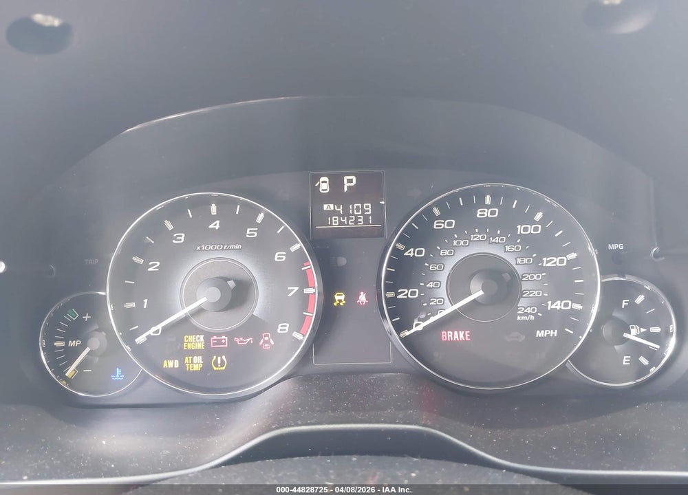 2010 SUBARU OUTBACK 2.5I PREMIUM VIN: 4S4BRBGC0A3326953