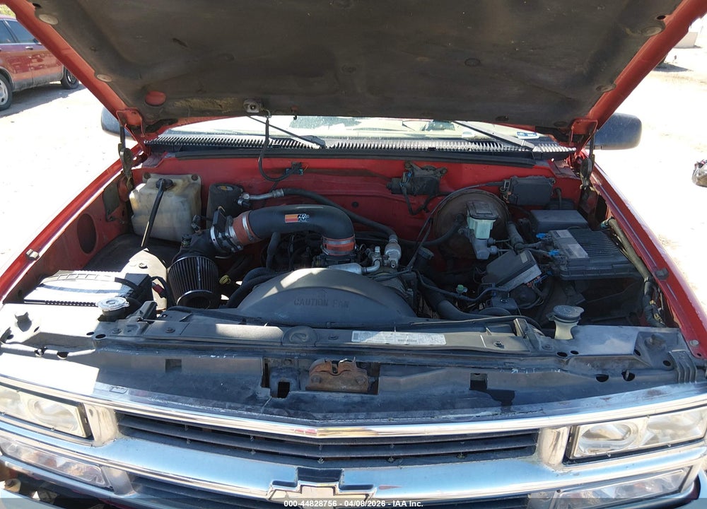 1998 CHEVROLET K1500 FLEETSIDE VIN: 2GCEK19R7W1251196