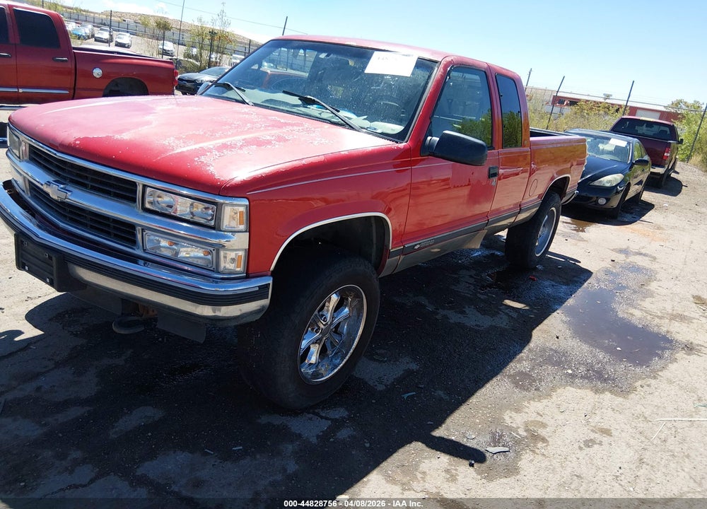 1998 CHEVROLET K1500 FLEETSIDE VIN: 2GCEK19R7W1251196