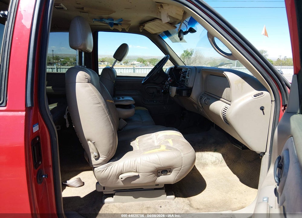 1998 CHEVROLET K1500 FLEETSIDE VIN: 2GCEK19R7W1251196