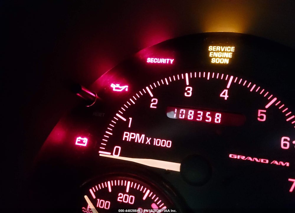 2000 PONTIAC GRAND AM SE1 VIN: 1G2NF12EXYM758990