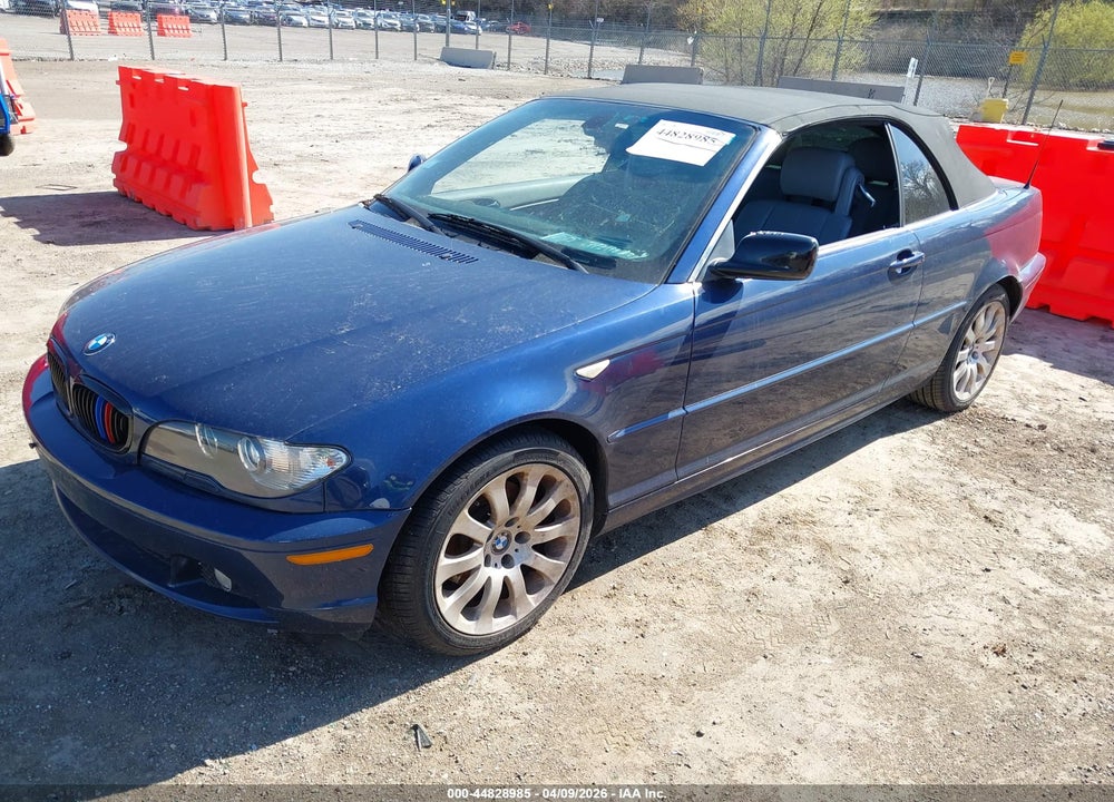 2004 BMW 325CI VIN: WBABW334X4PL33209