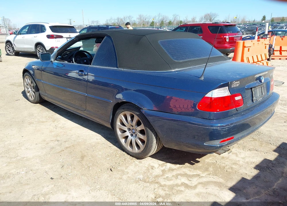 2004 BMW 325CI VIN: WBABW334X4PL33209
