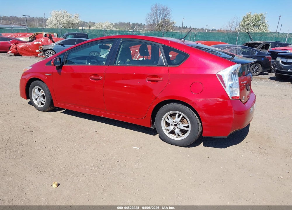 2011 TOYOTA PRIUS THREE VIN: JTDKN3DU6B0316451