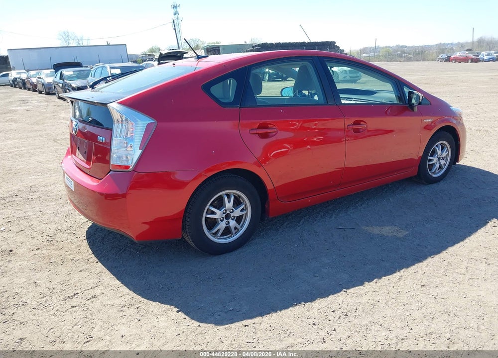 2011 TOYOTA PRIUS THREE VIN: JTDKN3DU6B0316451