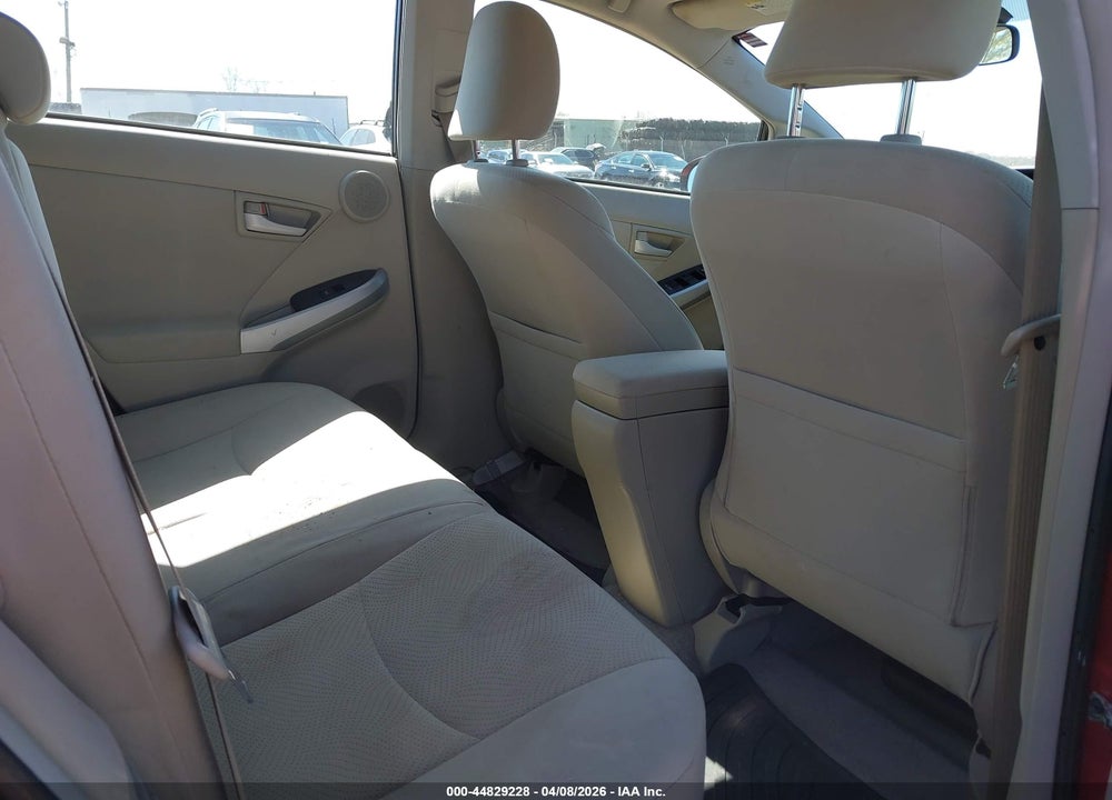 2011 TOYOTA PRIUS THREE VIN: JTDKN3DU6B0316451