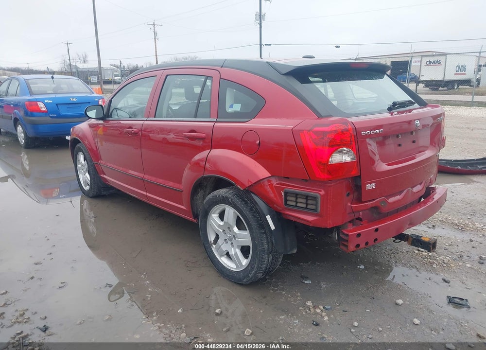 2009 DODGE CALIBER SXT VIN: 1B3HB48A69D171182