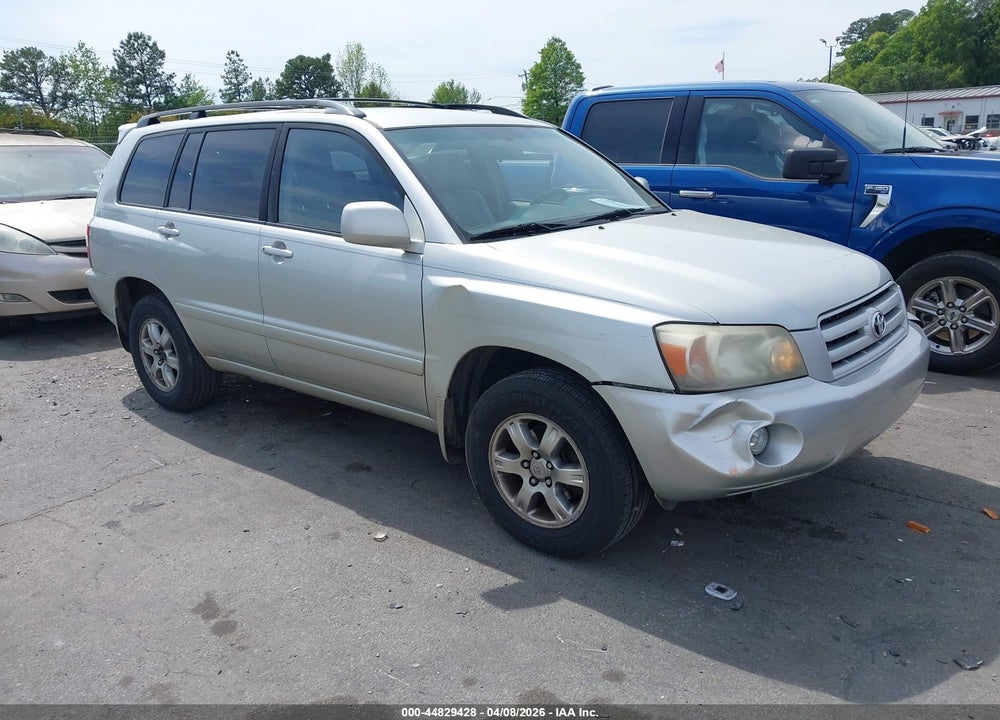 2004 TOYOTA HIGHLANDER V6 VIN: JTEGP21A240036738