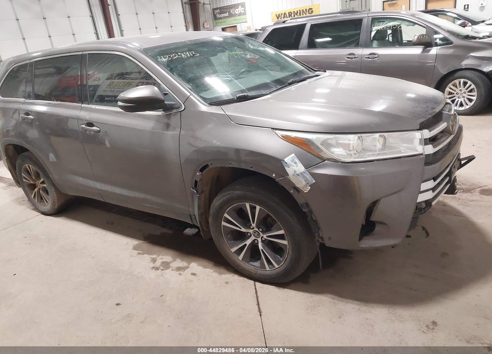 2019 TOYOTA HIGHLANDER VIN: 5TDZZRFH8KS332007