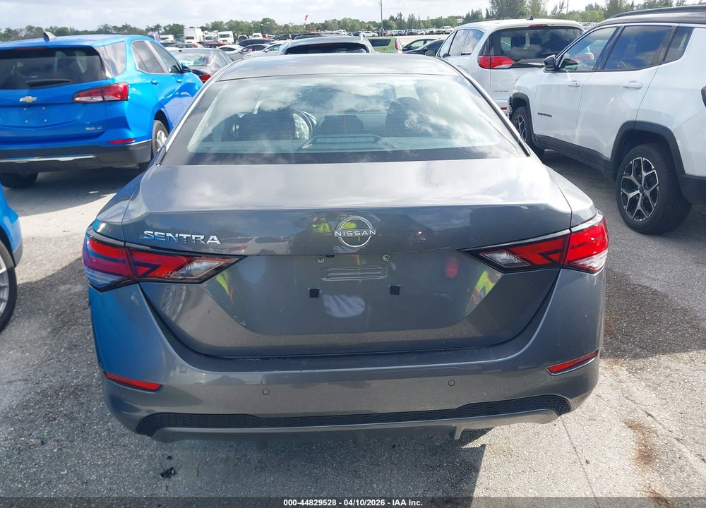 2025 NISSAN SENTRA S VIN: 3N1AB8BV8SY282437