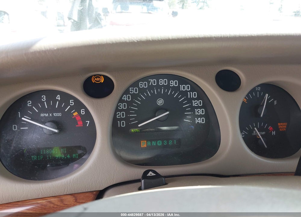 2002 BUICK LESABRE CUSTOM VIN: 1G4HP54K52U232415