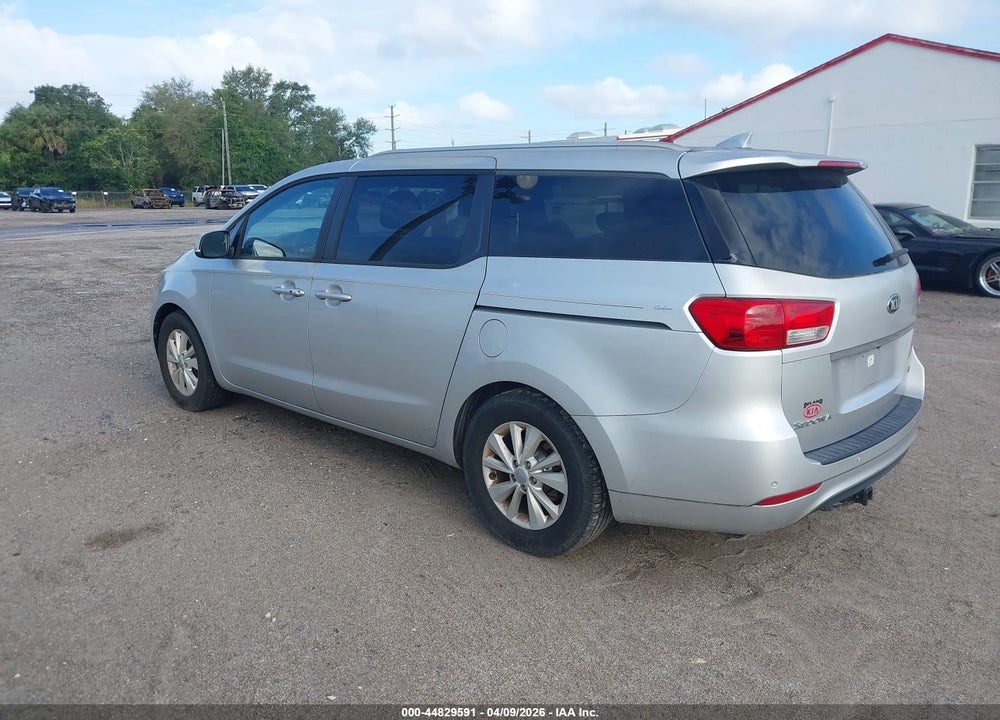 2017 KIA SEDONA LX VIN: KNDMB5C18H6283138