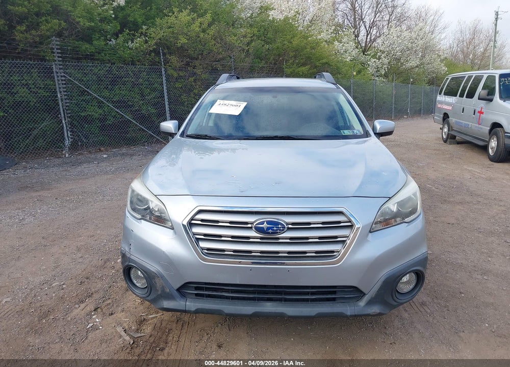 2015 SUBARU OUTBACK 2.5I PREMIUM VIN: 4S4BSACCXF3344341