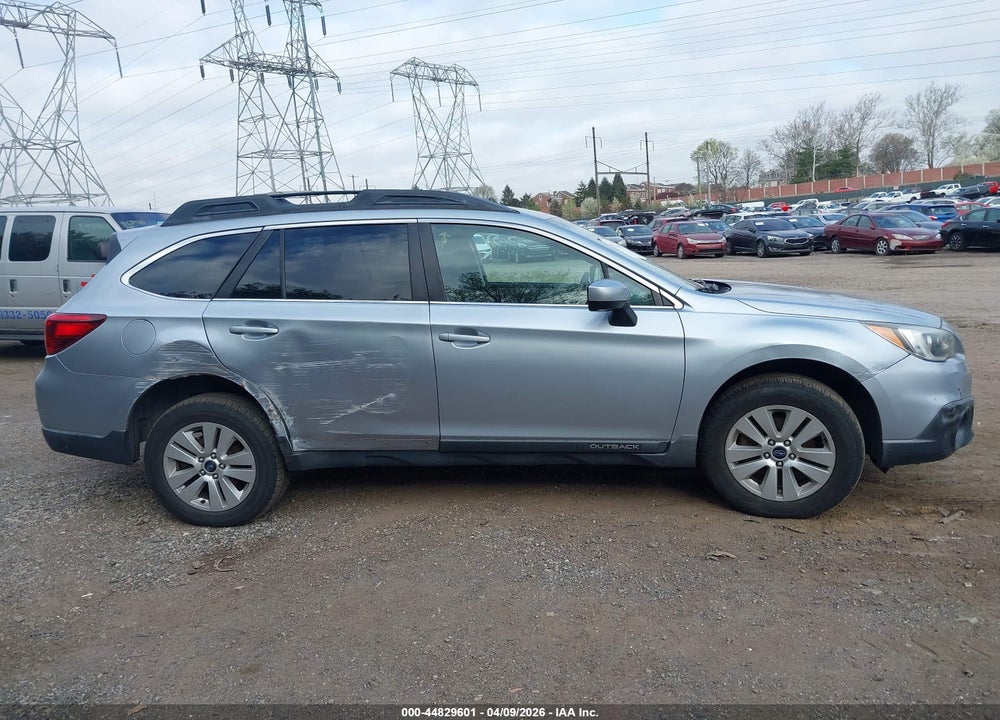 2015 SUBARU OUTBACK 2.5I PREMIUM VIN: 4S4BSACCXF3344341