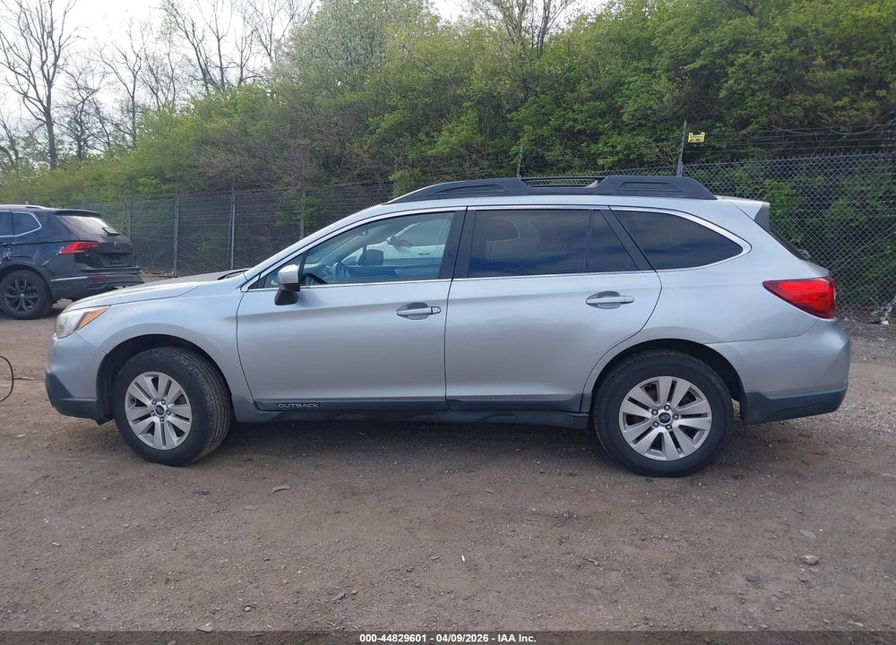 2015 SUBARU OUTBACK 2.5I PREMIUM VIN: 4S4BSACCXF3344341