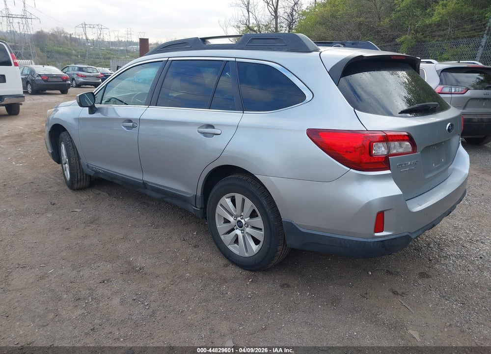2015 SUBARU OUTBACK 2.5I PREMIUM VIN: 4S4BSACCXF3344341