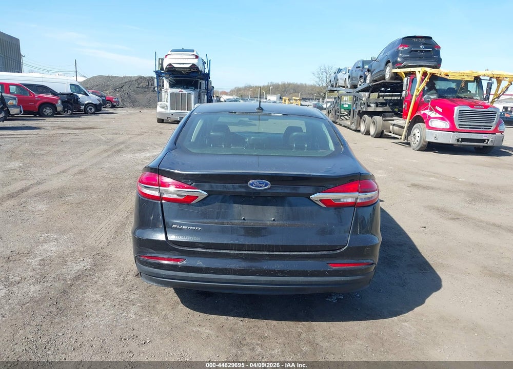 2019 FORD FUSION S VIN: 3FA6P0G73KR245148