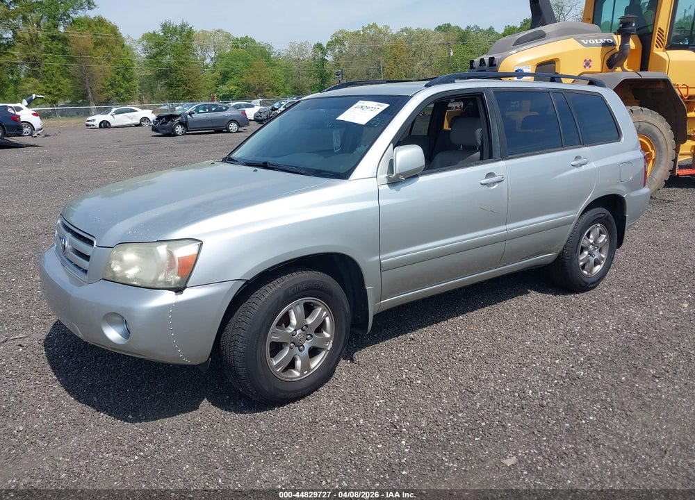 2005 TOYOTA HIGHLANDER V6 VIN: JTEGP21A950072928