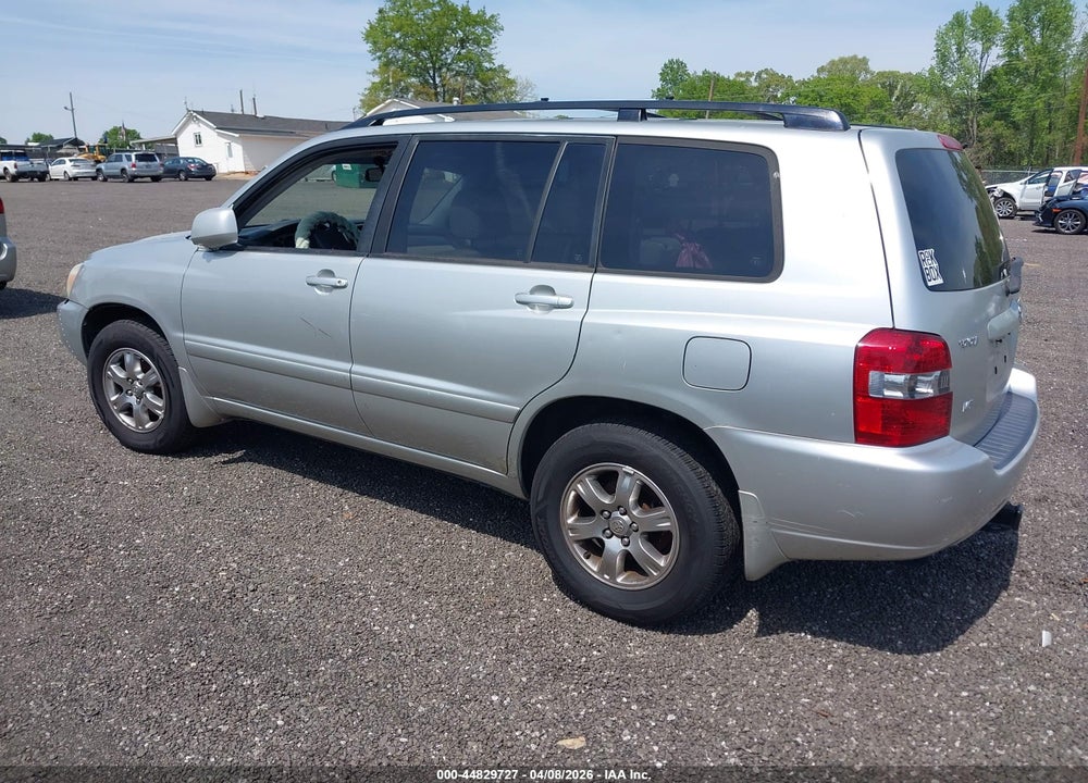 2005 TOYOTA HIGHLANDER V6 VIN: JTEGP21A950072928