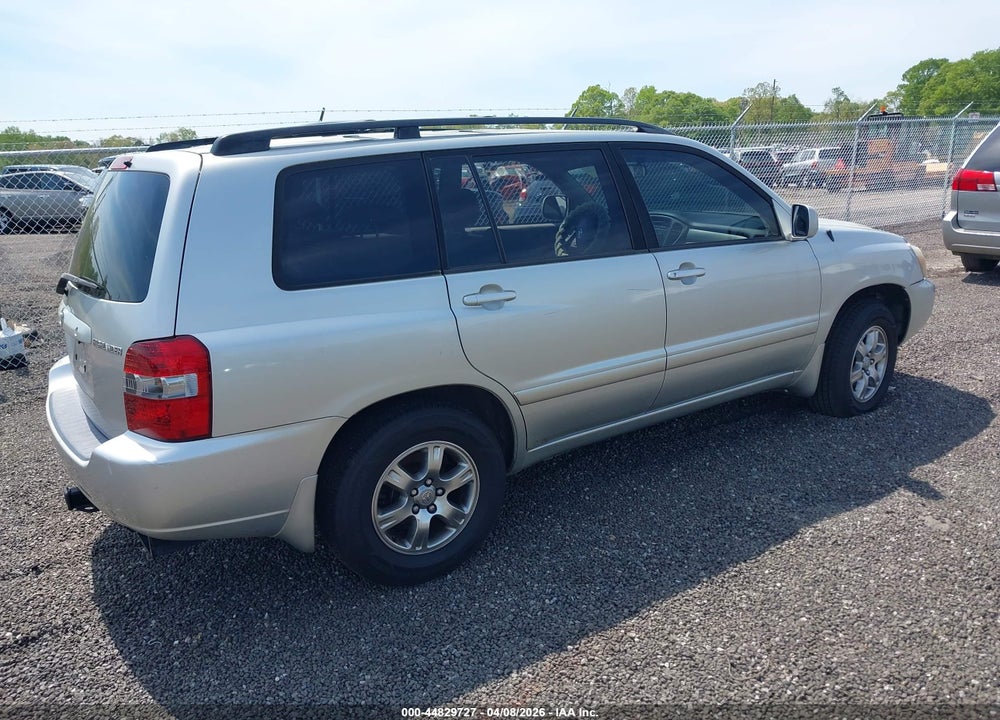 2005 TOYOTA HIGHLANDER V6 VIN: JTEGP21A950072928