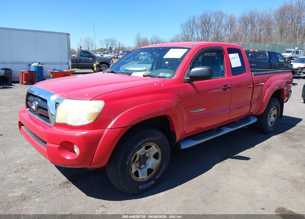 2005 TOYOTA TACOMA BASE V6 VIN: 5TEUU42N75Z054957