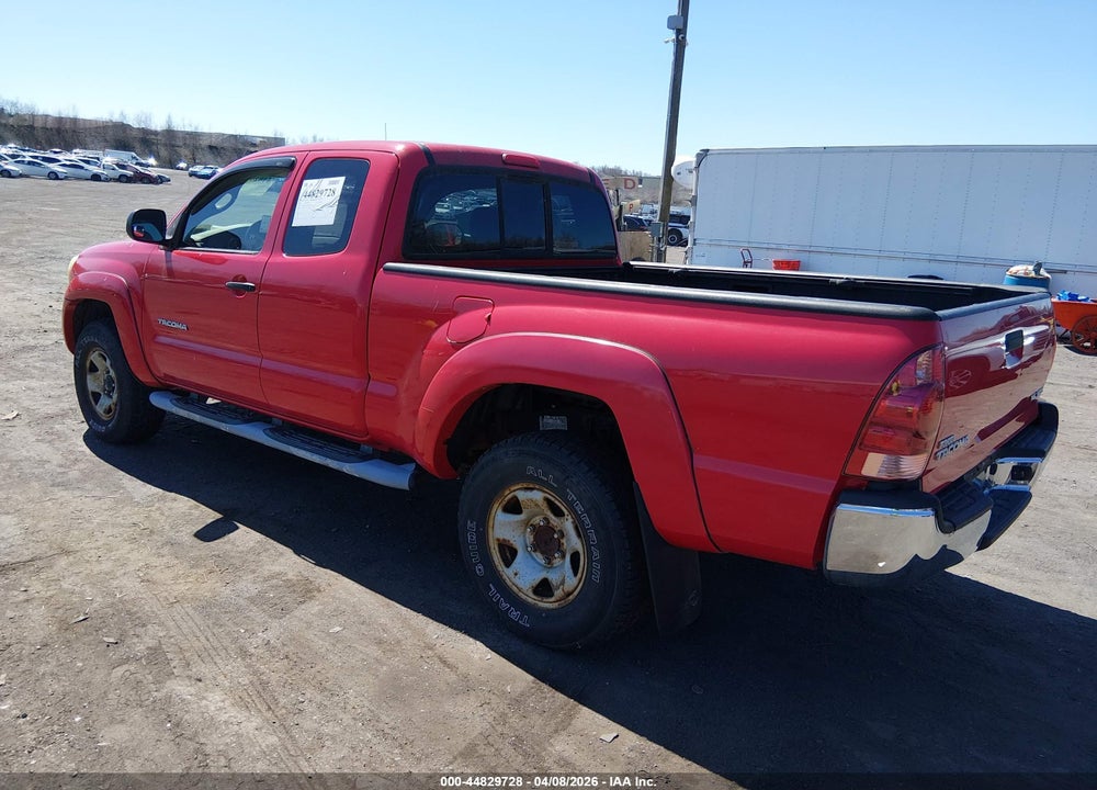 2005 TOYOTA TACOMA BASE V6 VIN: 5TEUU42N75Z054957