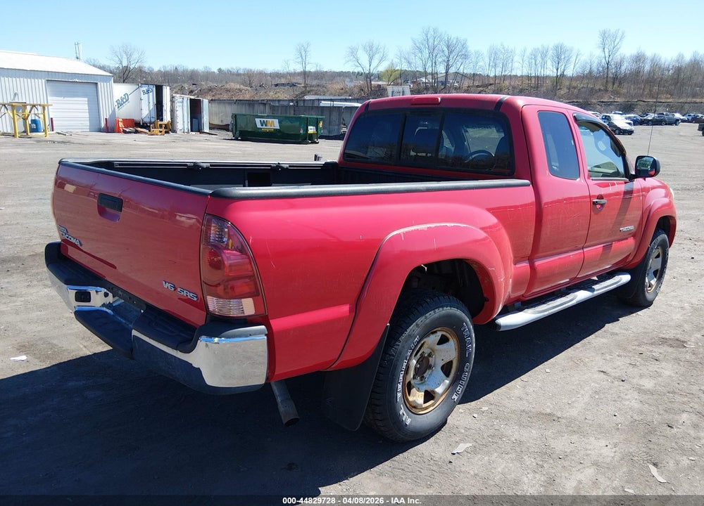 2005 TOYOTA TACOMA BASE V6 VIN: 5TEUU42N75Z054957