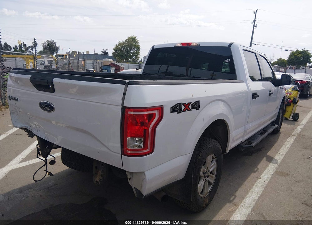 2016 FORD F-150 XLT VIN: 1FTFW1EG8GKE66438