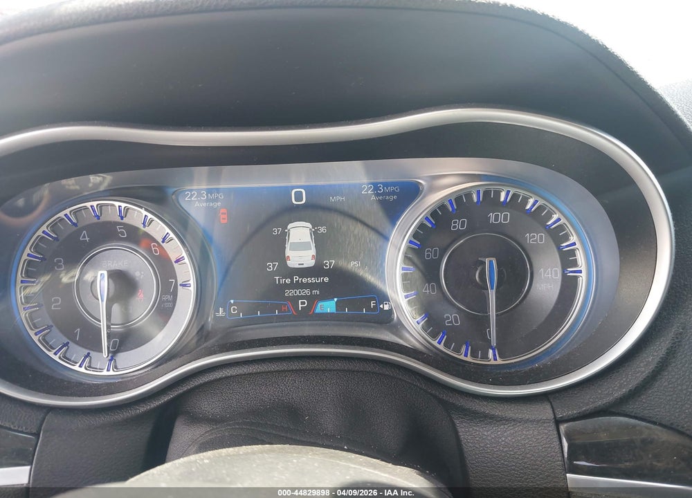 2016 CHRYSLER 300C VIN: 2C3CCAEG0GH333969
