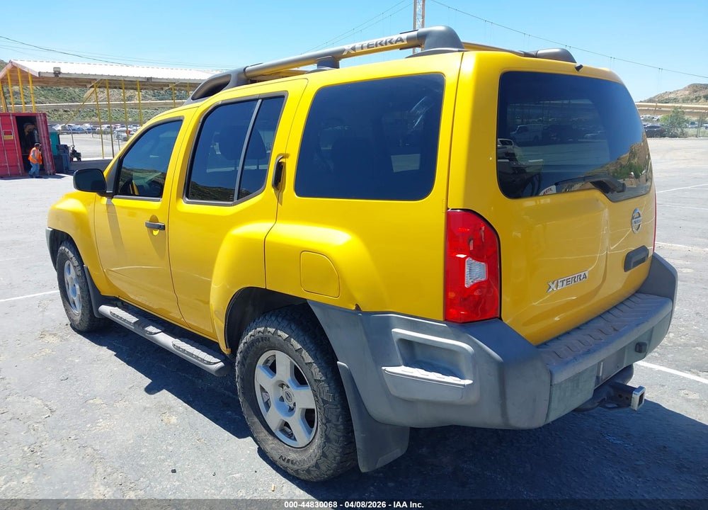 2007 NISSAN XTERRA S VIN: 5N1AN08W67C523137
