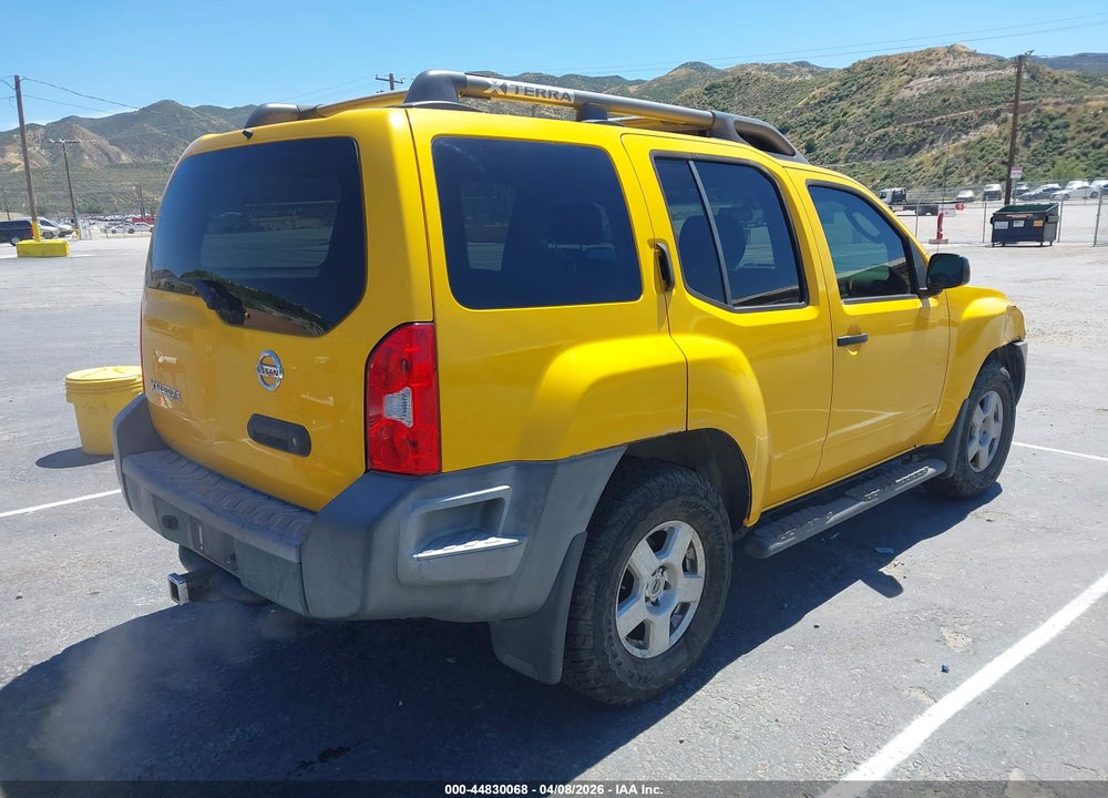 2007 NISSAN XTERRA S VIN: 5N1AN08W67C523137