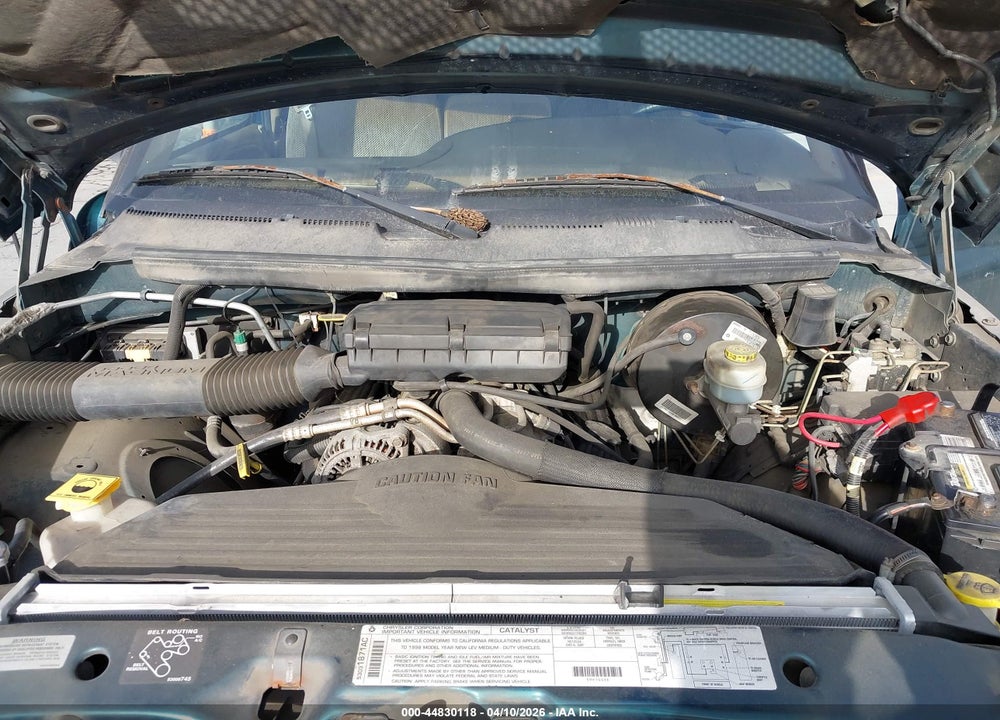1998 DODGE RAM 1500 ST VIN: 3B7HC13Z1WG230712