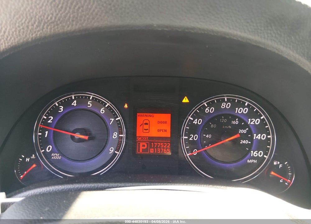 2007 INFINITI G35 JOURNEY VIN: JNKBV61E77M729945