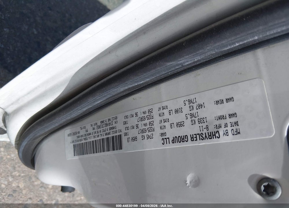 2012 VOLKSWAGEN ROUTAN SE VIN: 2C4RVABG1CR120652