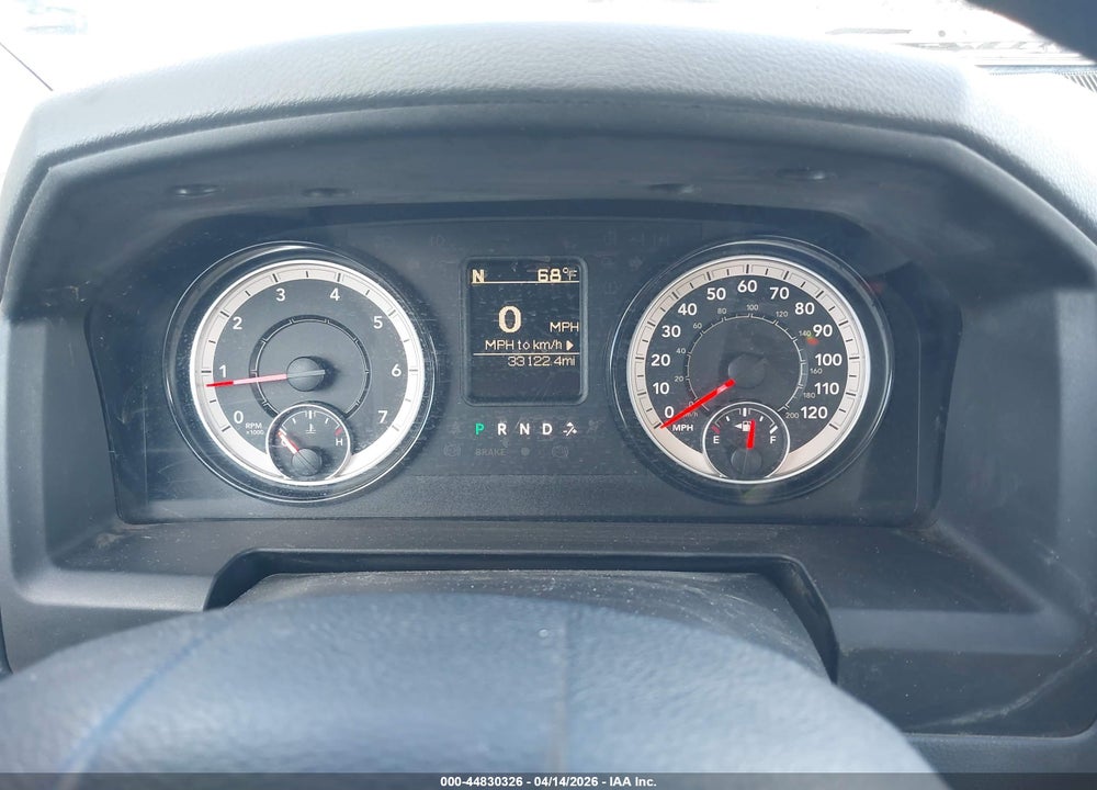 2019 RAM 1500 CLASSIC TRADESMAN  4X2 8' BOX VIN: 3C6JR6DG3KG502771