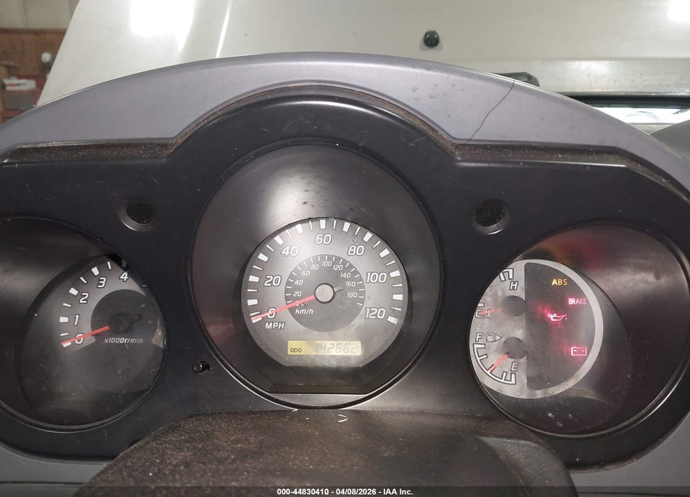 2004 NISSAN FRONTIER XE-V6 VIN: 1N6ED27T24C447162