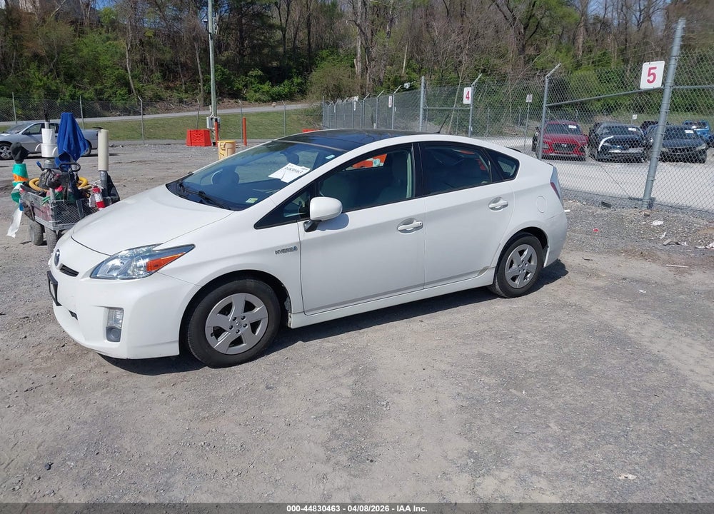 2010 TOYOTA PRIUS IV VIN: JTDKN3DU5A0154780