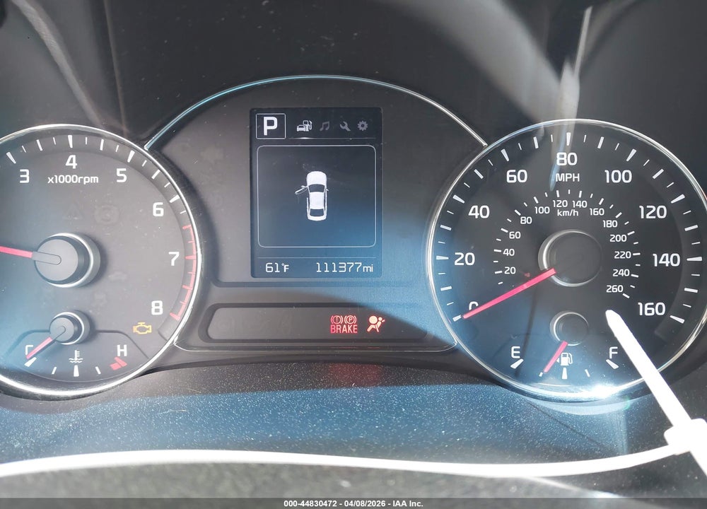 2017 KIA FORTE S VIN: 3KPFL4A7XHE060908