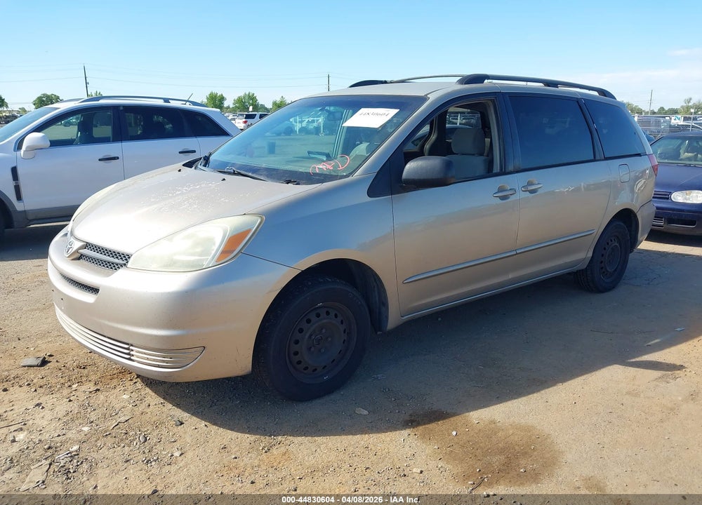 2004 TOYOTA SIENNA LE VIN: 5TDZA23C74S105434