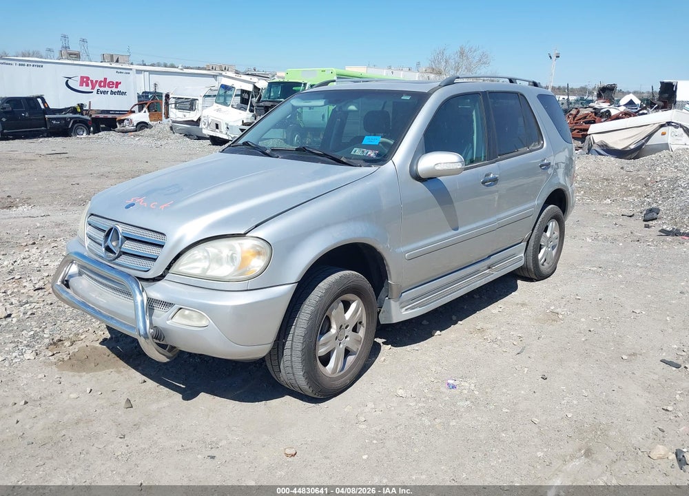 2005 MERCEDES-BENZ ML 500 4MATIC VIN: 4JGAB75E65A536895