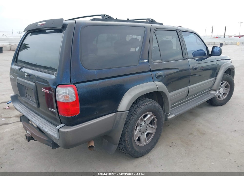 1999 TOYOTA 4RUNNER LIMITED V6 VIN: JT3GN87R9X0130053