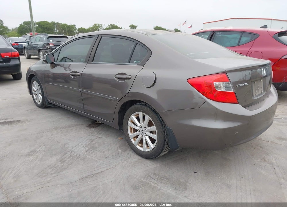 2012 HONDA CIVIC EX-L VIN: 2HGFB2F90CH550239